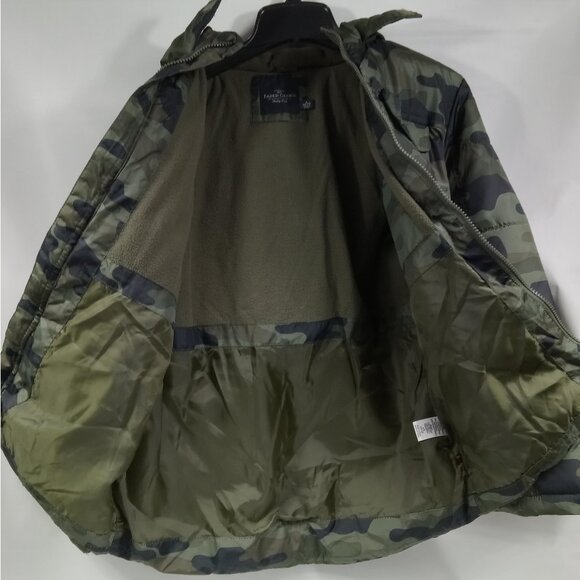 Faded Glory Camouflage Kids Hooded Puffer Coat Size L (10-12) - Picture 4 of 8